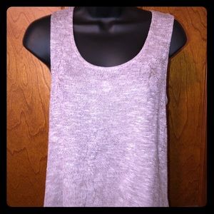 Sweater tank perfect for summer or layering!